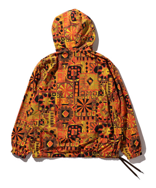 BEAMS PLUS（ビームスプラス）の「BEAMS PLUS / ジオメトリック プリント アノラック（その他アウター・メンズ・オレンジ/サックスブルー・SMALL/MEDIUM/LARGE/X-LARGE）」の22枚目の写真