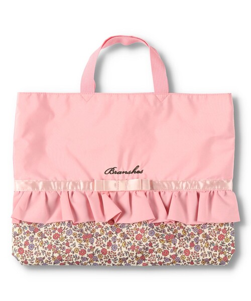 リボン フリルレッスンバッグ トートバッグ Branshes ブランシェス のファッション通販 Zozotown