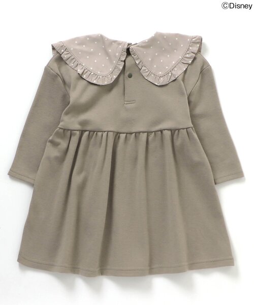 Disney(ディズニー)の「WEB限定 ディズニーキャラクターBIGカラーワンピース(ワンピース・キッズ・ベージュ/アイボリー・90/100/110/120/80/130/140)」の16枚目の写真