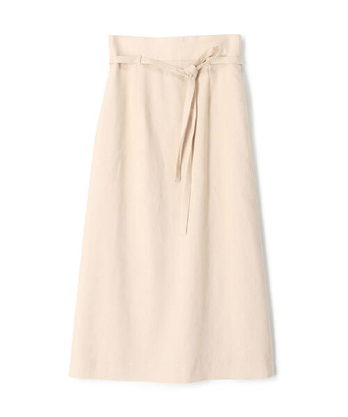 TOMORROWLAND (トゥモローランド)の「ワンダーリネンストレッチ ハイウエストフレアミディスカート(スカート・レディース・ベージュ/ブラック・34/36)」の15枚目の写真