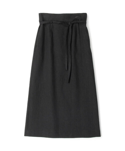 TOMORROWLAND (トゥモローランド)の「ワンダーリネンストレッチ ハイウエストフレアミディスカート(スカート・レディース・ベージュ/ブラック・34/36)」の16枚目の写真