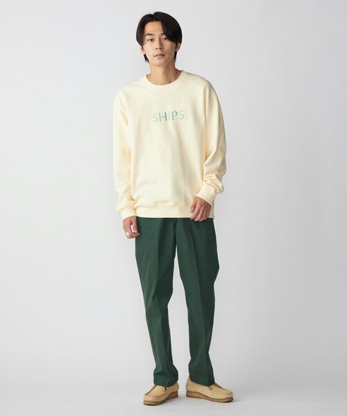 シップス SHIPS ニードルス スウェット クルーネック SHIPS: オーセンティック クルーネック スウェット｜ SHIPS 公式