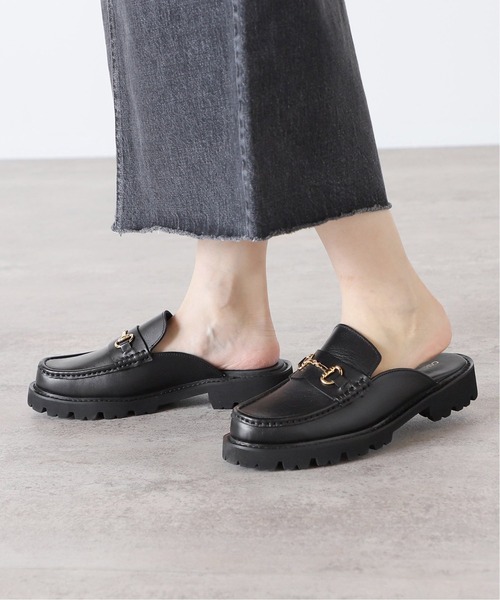 VERMEIL par iena(ヴェルメイユパーイエナ)の「【CAMINANDO/カミナンド】別注TREK SOLE BIT ミュール◆(その他シューズ・レディース・ブラック・38/39/36/37)」の12枚目の写真