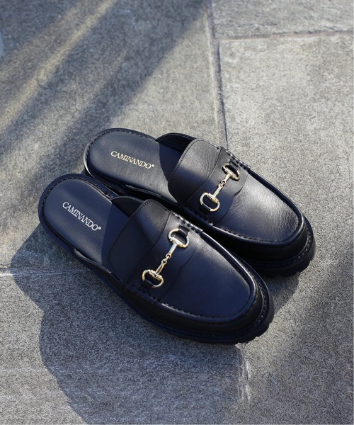 VERMEIL par iena(ヴェルメイユパーイエナ)の「【CAMINANDO/カミナンド】別注TREK SOLE BIT ミュール◆(その他シューズ・レディース・ブラック・38/39/36/37)」の20枚目の写真