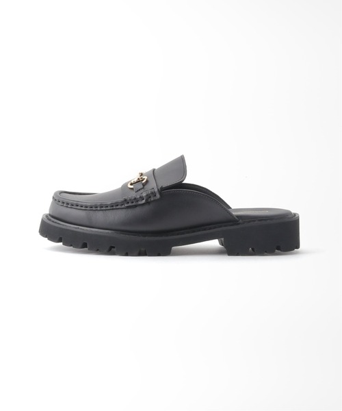 VERMEIL par iena(ヴェルメイユパーイエナ)の「【CAMINANDO/カミナンド】別注TREK SOLE BIT ミュール◆(その他シューズ・レディース・ブラック・38/39/36/37)」の7枚目の写真