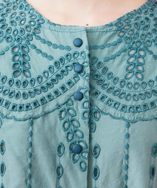 Jocomomola（ホコモモラ）の「guirnalda スカラップ刺繍