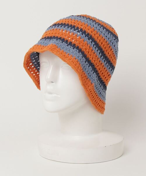 CIE(シー)の「C -cie- /シー/LACY HAT(ハット・レディース・ピンク/オレンジ/イエロー/ライトブルー・FREE)」の4枚目の写真