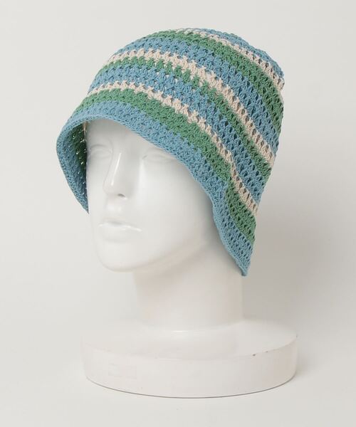 CIE(シー)の「C -cie- /シー/LACY HAT(ハット・レディース・ピンク/オレンジ/イエロー/ライトブルー・FREE)」の2枚目の写真