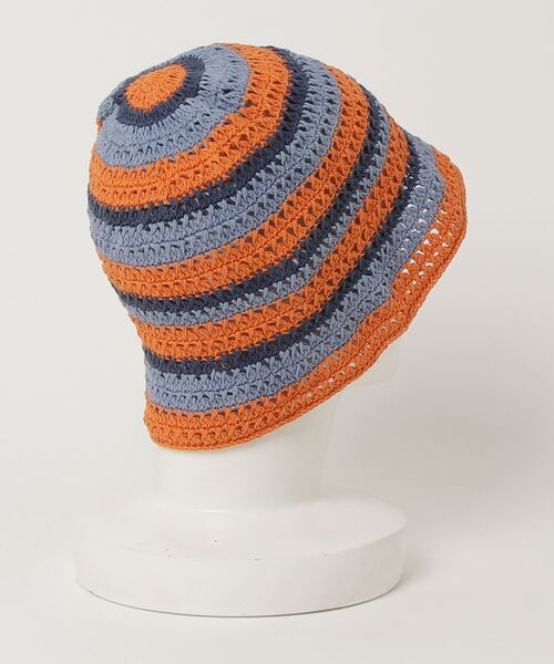 CIE(シー)の「C -cie- /シー/LACY HAT(ハット・レディース・ピンク/オレンジ/イエロー/ライトブルー・FREE)」の5枚目の写真