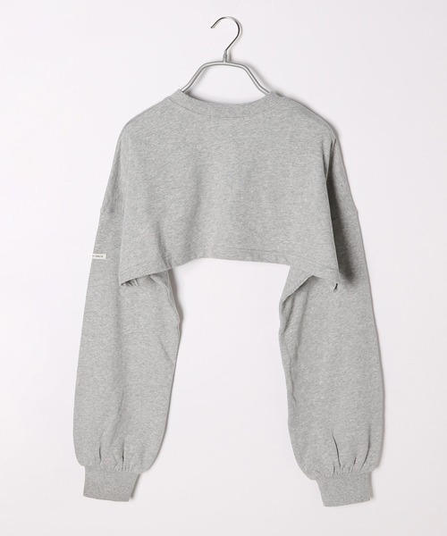 Heather(ヘザー)の「HOLiCベリーショートスウェット 267886(スウェット・レディース・ブラック/アイボリー/グレー・FREE)」の20枚目の写真