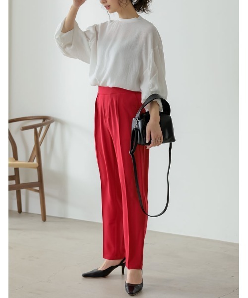 Re:EDIT（リエディ）の「[神山まりあさん着用]フェイクレザー2WAYワンハンドルバッグ（ハンドバッグ・レディース・グリーン/イエロー/ブラック・FREE）」の13枚目の写真