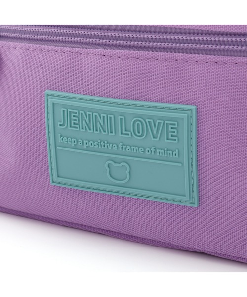 JENNI love（ジェニィラブ）の「シリコンワッペンショルダーバッグ（ショルダーバッグ・キッズ・ブラック/ラベンダー/ベージュ・F）」の13枚目の写真
