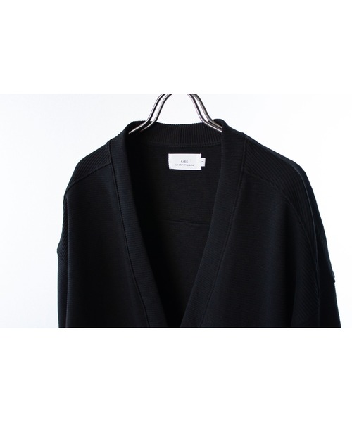 LiSS(リス)の「【Ls】【LiSS】ルーズシルエット カーディガン(カーディガン/ボレロ・メンズ・ブラック/ベージュ/グレー・1/2)」の7枚目の写真