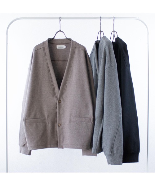 LiSS(リス)の「【Ls】【LiSS】ルーズシルエット カーディガン(カーディガン/ボレロ・メンズ・ブラック/ベージュ/グレー・1/2)」の8枚目の写真