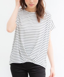 Honeys（ハニーズ）の「裾タックトップス（Tシャツ/カットソー）」