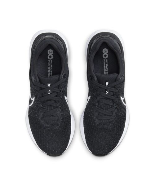 NIKE(ナイキ)の「ナイキ リアクト インフィニティ ラン フライニット 3 ウィメンズ ロード ランニングシューズ / Nike React Infinity Run Flyknit 3 Women's Road Running Shoes(スニーカー・レディース・ブラック系その他2/ブラック・22.5/23.5/25.5/26/25/23/26.5/24.5/24)」の5枚目の写真