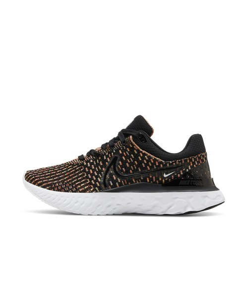 NIKE(ナイキ)の「ナイキ リアクト インフィニティ ラン フライニット 3 ウィメンズ ロード ランニングシューズ / Nike React Infinity Run Flyknit 3 Women's Road Running Shoes(スニーカー・レディース・ブラック系その他2/ブラック・22.5/23.5/25.5/26/25/23/26.5/24.5/24)」の2枚目の写真