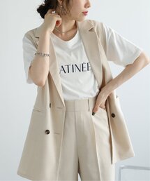 RAY CASSIN | カラーフレンチロゴTシャツ(Tシャツ/カットソー)