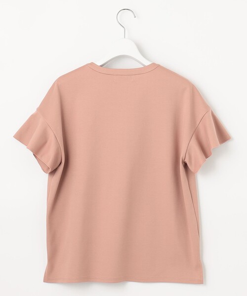 J.PRESS（ジェイプレス）の「【UVケア・接触冷感】コンパクトコットンスムース キーネック カットソー（Tシャツ/カットソー・レディース・ホワイト系/グレー系/ネイビー系/ブルー系/ベージュ系/ピンク系・T15/T13）」の19枚目の写真