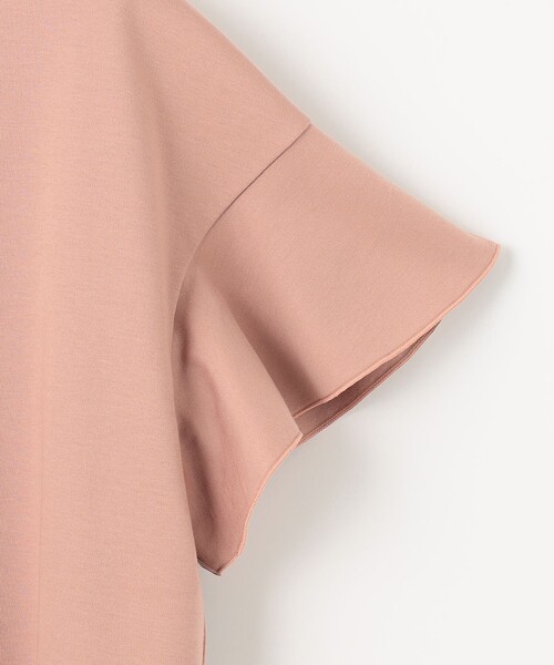 J.PRESS（ジェイプレス）の「【UVケア・接触冷感】コンパクトコットンスムース キーネック カットソー（Tシャツ/カットソー・レディース・ホワイト系/グレー系/ネイビー系/ブルー系/ベージュ系/ピンク系・T15/T13）」の21枚目の写真