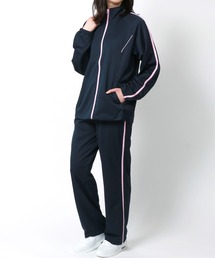 ジャージ サイドライン トラックジャケット×パンツ セットアップ 上下セット レディース