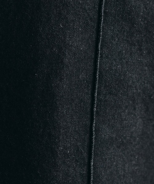 epnok（エプノック）の「センターシームストレートデニム（デニムパンツ・メンズ・ブラック/グレー/ダークインディゴブルー/ナチュラル・SMALL/MEDIUM/LARGE）」の16枚目の写真