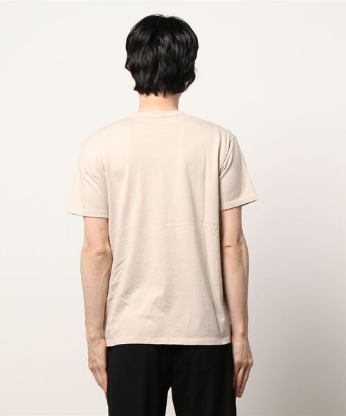 alvana（アルヴァナ）の「alvana | 〈別注〉天竺 クルーネックTシャツ MEN（Tシャツ/カットソー・メンズ・ホワイト/ベージュ/ブラック・2/3）」の4枚目の写真