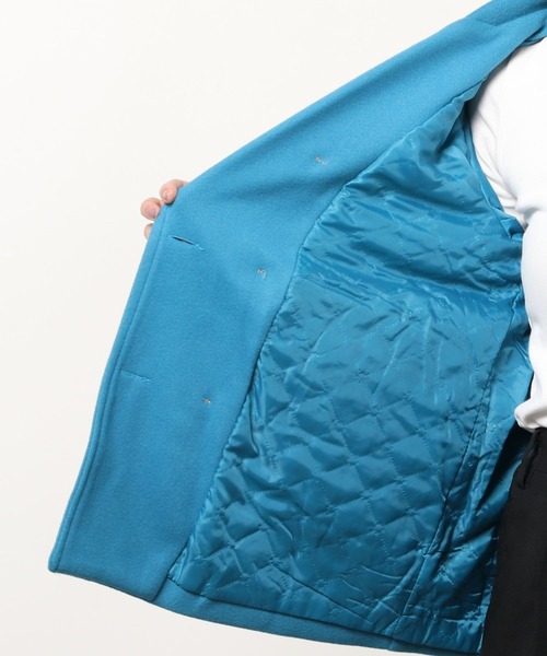Mayree（メイリー）の「【almo】ブルーチェスターコート(SP)（チェスターコート・レディース・ブルー・FREE）」の3枚目の写真