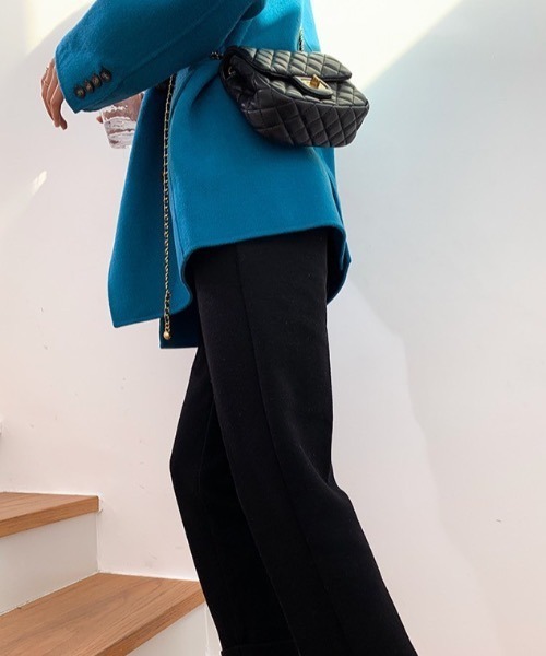 Mayree（メイリー）の「【almo】ブルーチェスターコート(SP)（チェスターコート・レディース・ブルー・FREE）」の15枚目の写真