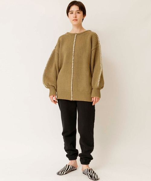 Johnbull（ジョンブル）の「トンプキンスウェットパンツ（スウェットパンツ・レディース・ブラック/ヘザーグレー/スモークピンク・MEDIUM/SMALL）」の7枚目の写真