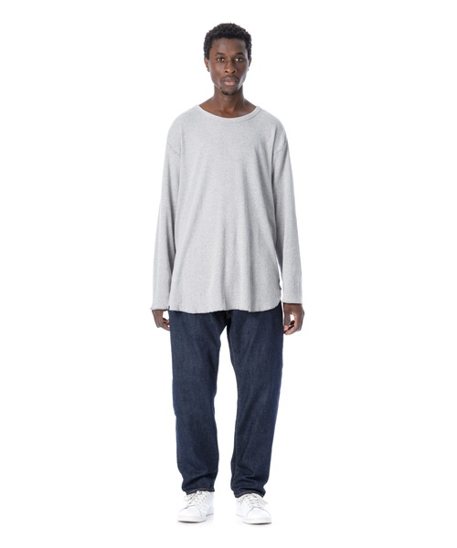 DAILY STANDARD by SANDINISTA(デイリースタンダードバイサンディニスタ)の「Cadet Easy Fit Thermal Top / イージフィットサーマルトップ(Tシャツ/カットソー・メンズ・ブラック/ネイビー/オリーブ/ヘザーグレー・SMALL/MEDIUM/LARGE)」の11枚目の写真