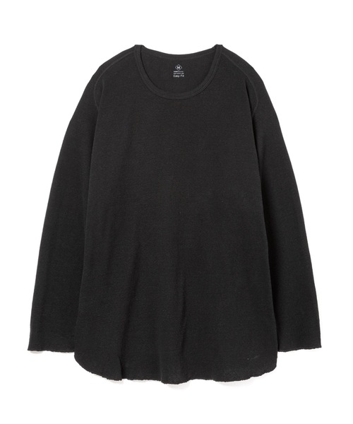 DAILY STANDARD by SANDINISTA(デイリースタンダードバイサンディニスタ)の「Cadet Easy Fit Thermal Top / イージフィットサーマルトップ(Tシャツ/カットソー・メンズ・ブラック/ネイビー/オリーブ/ヘザーグレー・SMALL/MEDIUM/LARGE)」の17枚目の写真