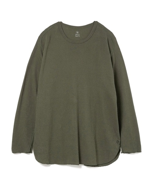 DAILY STANDARD by SANDINISTA(デイリースタンダードバイサンディニスタ)の「Cadet Easy Fit Thermal Top / イージフィットサーマルトップ(Tシャツ/カットソー・メンズ・ブラック/ネイビー/オリーブ/ヘザーグレー・SMALL/MEDIUM/LARGE)」の18枚目の写真