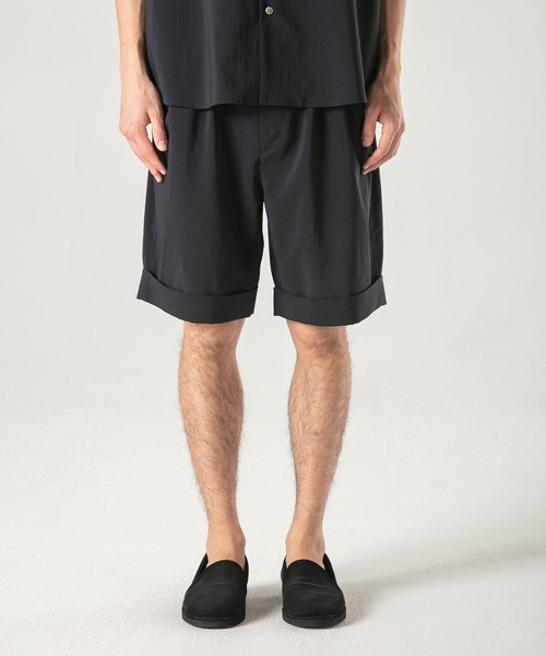 VICTIM（ヴィクティム）の「VICTIM ヴィクティム / WIDE SHORTS / VTM-22-P-039（その他パンツ・メンズ・ネイビー/ブラウン・M/L/XL）」の9枚目の写真