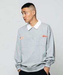 XLARGE | EMBROIDERED RUGBY SHIRT(ポロシャツ)