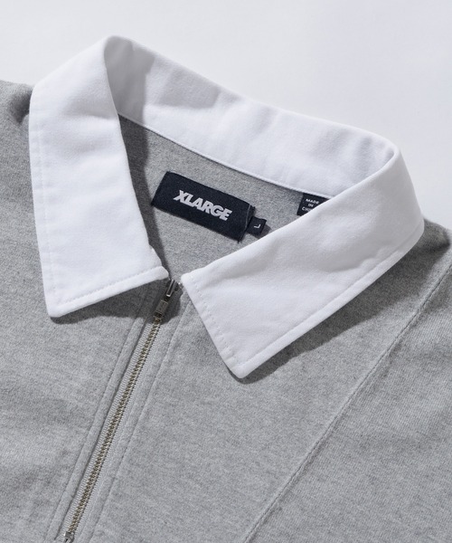 XLARGE（エクストララージ）の「EMBROIDERED RUGBY SHIRT XLARGE（ポロシャツ・メンズ・ブラック/アッシュ・XL/S/L/M）」の7枚目の写真