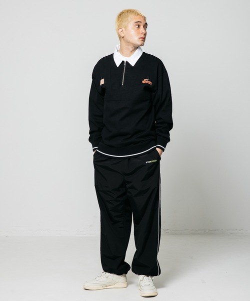 セール】EMBROIDERED RUGBY SHIRT XLARGE（ポロシャツ）｜XLARGE