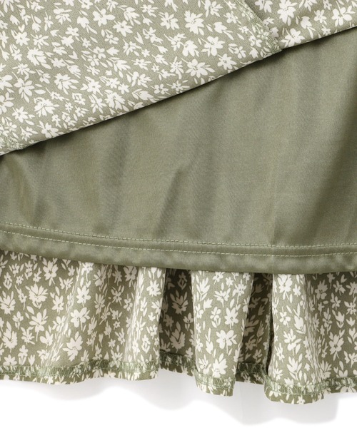 N.（N. Natural Beauty Basic）（エヌエヌナチュラルビューティーベーシック）の「スクエアネックパイピングワンピース《S Size Line》（ワンピース・レディース・ブラック系その他/グリーン系その他2・MEDIUM/SMALL）」の19枚目の写真