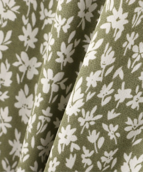 N.（N. Natural Beauty Basic）（エヌエヌナチュラルビューティーベーシック）の「スクエアネックパイピングワンピース《S Size Line》（ワンピース・レディース・ブラック系その他/グリーン系その他2・MEDIUM/SMALL）」の20枚目の写真