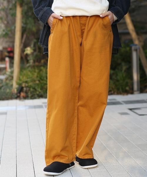 Lee（リー）の「Lee FLeesyコットンポリイージーパンツ　【WEB限定】 【ユニセックス】（その他パンツ・レディース・ブラック/オリーブ/ブラウン/ホワイト/マスタード/パープル・FREE）」の6枚目の写真
