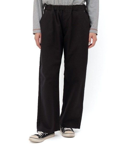 Lee（リー）の「Lee FLeesyコットンポリイージーパンツ　【WEB限定】 【ユニセックス】（その他パンツ・レディース・ブラック/オリーブ/ブラウン/ホワイト/マスタード/パープル・FREE）」の9枚目の写真