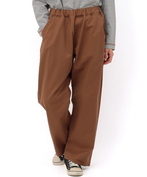 Lee（リー）の「Lee FLeesyコットンポリイージーパンツ　【WEB限定】 【ユニセックス】（その他パンツ・レディース・ブラック/オリーブ/ブラウン/ホワイト/マスタード/パープル・FREE）」の10枚目の写真