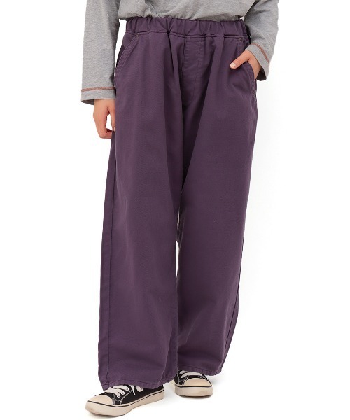 Lee（リー）の「Lee FLeesyコットンポリイージーパンツ　【WEB限定】 【ユニセックス】（その他パンツ・レディース・ブラック/オリーブ/ブラウン/ホワイト/マスタード/パープル・FREE）」の12枚目の写真