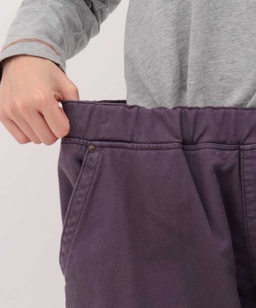 Lee（リー）の「Lee FLeesyコットンポリイージーパンツ　【WEB限定】 【ユニセックス】（その他パンツ・レディース・ブラック/オリーブ/ブラウン/ホワイト/マスタード/パープル・FREE）」の17枚目の写真