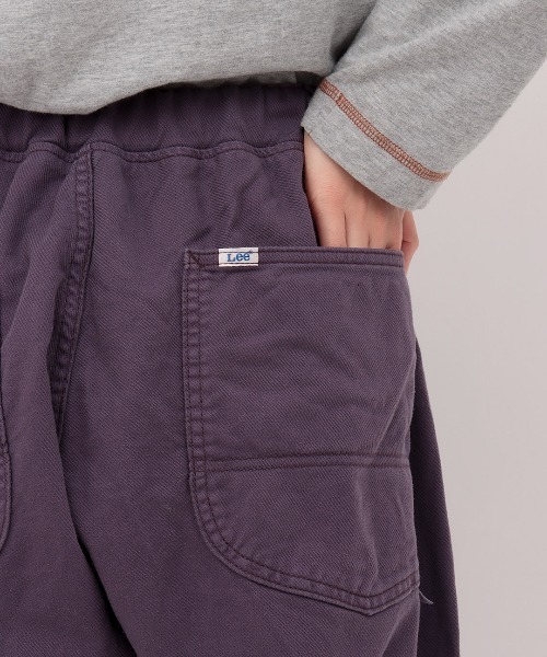 Lee（リー）の「Lee FLeesyコットンポリイージーパンツ　【WEB限定】 【ユニセックス】（その他パンツ・レディース・ブラック/オリーブ/ブラウン/ホワイト/マスタード/パープル・FREE）」の20枚目の写真