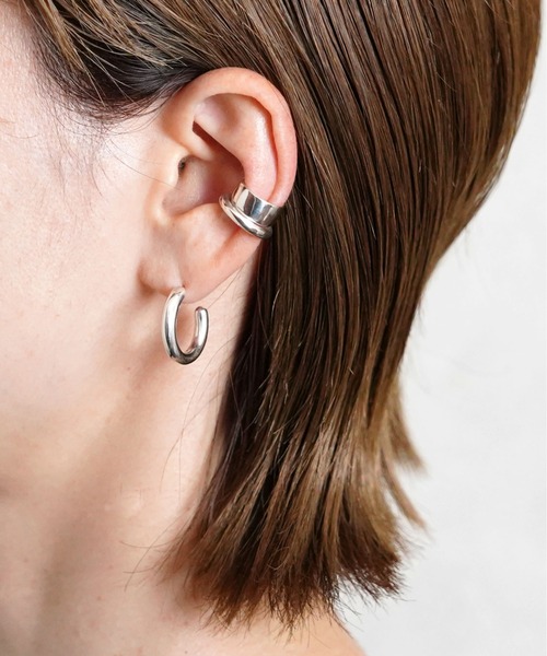 ISOLATION(アイソレーション)の「【ISOLATION / アイソレーション】Silver925 Basic Earcuff / ベーシックイヤーカフ(イヤーカフ・レディース・シルバー・FREE)」の6枚目の写真