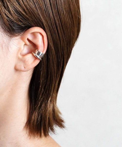 ISOLATION(アイソレーション)の「【ISOLATION / アイソレーション】Silver925 Basic Earcuff / ベーシックイヤーカフ(イヤーカフ・レディース・シルバー・FREE)」の7枚目の写真