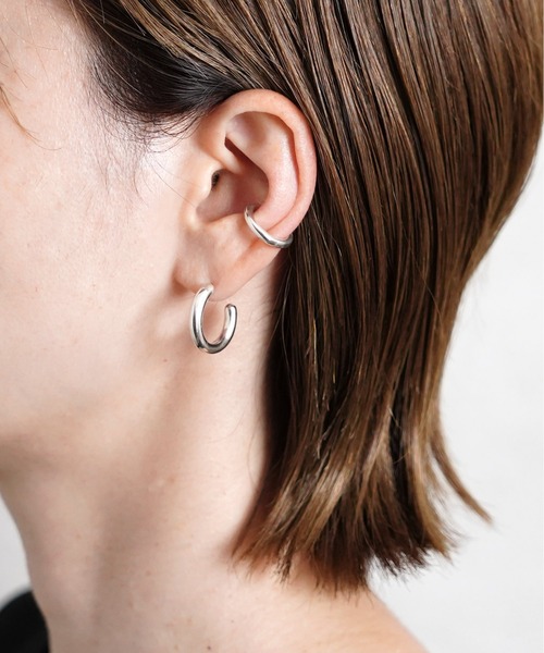 ISOLATION(アイソレーション)の「【ISOLATION / アイソレーション】Silver925 Basic Earcuff / ベーシックイヤーカフ(イヤーカフ・レディース・シルバー・FREE)」の9枚目の写真