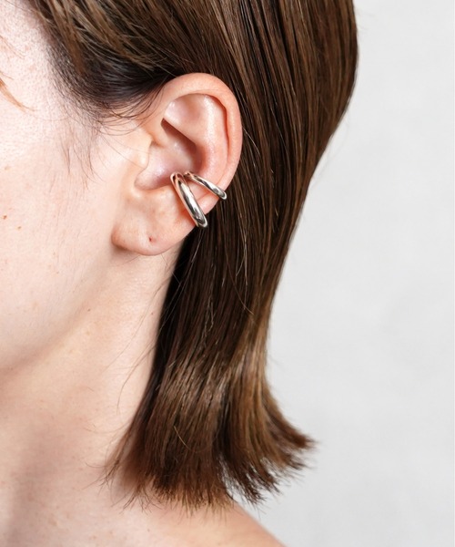 ISOLATION(アイソレーション)の「【ISOLATION / アイソレーション】Silver925 Basic Earcuff / ベーシックイヤーカフ(イヤーカフ・レディース・シルバー・FREE)」の10枚目の写真