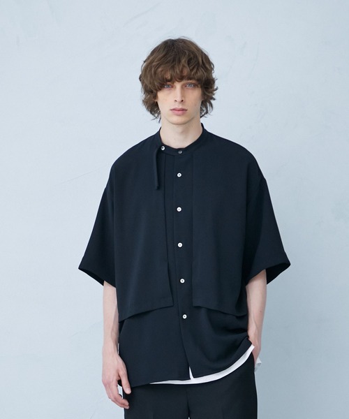 パブリックトウキョウ レイヤードパンツ PUBLIC TOKYO（パブリックトウキョウ）の「ジョーゼット